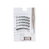 imageKISS Lash Atelier Professional Lash Extension Kit Wet Lash PreMapped False Eyelashes 46 Lash Clusters ampamp 36 Individual Lashes Last For Up To 7 Days Glue Ring Applicator12mm14mm