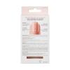 imageKISS Salon Acrylic French Tip Press On Nails Chic Beats Natural Nude Short Squoval Nail Kit with 28 Fake Nails Pink Gel Nail Glue 2g Mini Nail File ampamp Manicure Stick