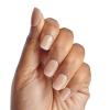 imageKISS Salon Acrylic French Tip Press On Nails Chic Beats Natural Nude Short Squoval Nail Kit with 28 Fake Nails Pink Gel Nail Glue 2g Mini Nail File ampamp Manicure Stick