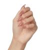 imageKISS Salon Xtend LED Gel Nail Kit Perk Beige Medium Coffin 30 Press On Nails LED Soft Gel Adhesive 5 ml 016 US fl oz LED Lamp USB Cable Prep Pad Manicure Stick ampamp Mini Nail FileTone