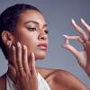 imageKISS Salon Xtend LED Gel Nail Kit Perk Beige Medium Coffin 30 Press On Nails LED Soft Gel Adhesive 5 ml 016 US fl oz LED Lamp USB Cable Prep Pad Manicure Stick ampamp Mini Nail FilePerk