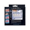 imageKISS Salon Xtend LED Gel Nail Kit Perk Beige Medium Coffin 30 Press On Nails LED Soft Gel Adhesive 5 ml 016 US fl oz LED Lamp USB Cable Prep Pad Manicure Stick ampamp Mini Nail FilePerk