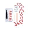 imageKISS Salon Xtend LED Gel Nail Kit Press On Nails Changed Multicolor Short Oval 30 Fake Nails Soft Gel Nail Glue 5 ml 016 US fl oz Prep Pad Manicure Stick ampamp Mini Nail FileMedium Pink