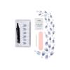 imageKISS Salon Xtend LED Gel Nail Kit Press On Nails Changed Multicolor Short Oval 30 Fake Nails Soft Gel Nail Glue 5 ml 016 US fl oz Prep Pad Manicure Stick ampamp Mini Nail FileMulticolor