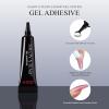 imageKISS Salon Xtend LED Gel Nail Kit Press On Nails Changed Multicolor Short Oval 30 Fake Nails Soft Gel Nail Glue 5 ml 016 US fl oz Prep Pad Manicure Stick ampamp Mini Nail FileLight Beige