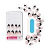 imageKISS Voguish Fantasy Press On Glue Nails  Luminary Pink Short Oval  Waterproof Smudge Proof Nail Kit Contains 28 Fake Nails Pink Gel Nail Glue 2g Mini Nail File ampamp Manicure StickMagnifique
