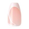 imageKISS Voguish Fantasy Press On Glue Nails  Luminary Pink Short Oval  Waterproof Smudge Proof Nail Kit Contains 28 Fake Nails Pink Gel Nail Glue 2g Mini Nail File ampamp Manicure StickFashspiration