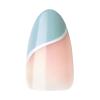 imageKISS Voguish Fantasy Press On Glue Nails  Luminary Pink Short Oval  Waterproof Smudge Proof Nail Kit Contains 28 Fake Nails Pink Gel Nail Glue 2g Mini Nail File ampamp Manicure StickCharmante