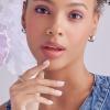 imageKISS Voguish Fantasy Press On Glue Nails  Luminary Pink Short Oval  Waterproof Smudge Proof Nail Kit Contains 28 Fake Nails Pink Gel Nail Glue 2g Mini Nail File ampamp Manicure StickLuminary