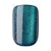imageKISS colorFX by imPRESS Press On Nails  Reconnect Solid Blue with Pearlescent Finish Short Oval New ampamp Improved Adhesive Includes 30 Fake Nails Prep Pad 1 Manicure Stick 1 Mini Nail FileBetter Things