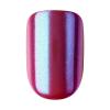 imageKISS colorFX by imPRESS Press On Nails  Reconnect Solid Blue with Pearlescent Finish Short Oval New ampamp Improved Adhesive Includes 30 Fake Nails Prep Pad 1 Manicure Stick 1 Mini Nail FileInfinity