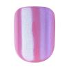 imageKISS colorFX by imPRESS Press On Nails  Reconnect Solid Blue with Pearlescent Finish Short Oval New ampamp Improved Adhesive Includes 30 Fake Nails Prep Pad 1 Manicure Stick 1 Mini Nail FileWonder