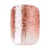 imageKISS colorFX by imPRESS Press On Nails  Sour Love Solid White with Pearlescent Finish Short Oval New ampamp Improved Adhesive Includes 30 Fake Nails Prep Pad 1 Manicure Stick 1 Mini Nail File33 Count Pack of 1