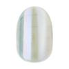 imageKISS colorFX by imPRESS Press On Nails  Sour Love Solid White with Pearlescent Finish Short Oval New ampamp Improved Adhesive Includes 30 Fake Nails Prep Pad 1 Manicure Stick 1 Mini Nail FileShort