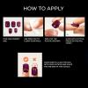 imageKISS colorFX by imPRESS Press On Nails  Starry Solid Light Pink with Pearlescent Finish Short Oval New ampamp Improved Adhesive Includes 30 Fake Nails Prep Pad 1 Manicure Stick 1 Mini Nail FileWanderlust