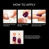 imageKISS colorFX by imPRESS Press On Nails  Starry Solid Light Pink with Pearlescent Finish Short Oval New ampamp Improved Adhesive Includes 30 Fake Nails Prep Pad 1 Manicure Stick 1 Mini Nail FileLate Night