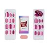 imageKISS colorFX by imPRESS Press On Nails  Starry Solid Light Pink with Pearlescent Finish Short Oval New ampamp Improved Adhesive Includes 30 Fake Nails Prep Pad 1 Manicure Stick 1 Mini Nail FileAround You