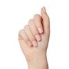 imageKISS colorFX by imPRESS Press On Nails  Starry Solid Light Pink with Pearlescent Finish Short Oval New ampamp Improved Adhesive Includes 30 Fake Nails Prep Pad 1 Manicure Stick 1 Mini Nail FilePop Star