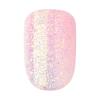 imageKISS colorFX by imPRESS Press On Nails  Starry Solid Light Pink with Pearlescent Finish Short Oval New ampamp Improved Adhesive Includes 30 Fake Nails Prep Pad 1 Manicure Stick 1 Mini Nail FilePop Star