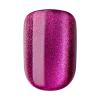 imageKISS colorFX by imPRESS Press On Nails  Starry Solid Light Pink with Pearlescent Finish Short Oval New ampamp Improved Adhesive Includes 30 Fake Nails Prep Pad 1 Manicure Stick 1 Mini Nail FileLevels