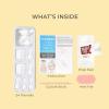 imageKISS imPRESS Pedicure French Tip Press On Toenails Blanc Chic White Short Squoval Pedicure Nail Kit Includes 24 Press On Toenails Prep Pad Mini Nail File ampamp Pedicure StickShort Pack of 2