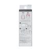 imageKISS imPRESS Pedicure French Tip Press On Toenails Blanc Chic White Short Squoval Pedicure Nail Kit Includes 24 Press On Toenails Prep Pad Mini Nail File ampamp Pedicure StickShort