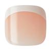 imageKISS imPRESS Pedicure French Tip Press On Toenails Blanc Chic White Short Squoval Pedicure Nail Kit Includes 24 Press On Toenails Prep Pad Mini Nail File ampamp Pedicure StickShort