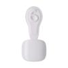 imageKISS imPRESS Pedicure French Tip Press On Toenails Blanc Chic White Short Squoval Pedicure Nail Kit Includes 24 Press On Toenails Prep Pad Mini Nail File ampamp Pedicure StickShort