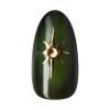 imageWICKED X imPRESS Press On Nails New Improved Adhesive Up To 10 Day Hold Beautifical White Medium Oval Includes 30 Fake Nails 1 Prep Pad 1 Manicure Stick 1 Mini FileElphaba Thropp