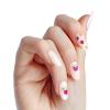 imageWICKED X imPRESS Press On Nails New Improved Adhesive Up To 10 Day Hold Beautifical White Medium Oval Includes 30 Fake Nails 1 Prep Pad 1 Manicure Stick 1 Mini FileBeautifical
