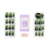 imageWICKED X imPRESS Press On Nails New Improved Adhesive Up To 10 Day Hold Beautifical White Medium Oval Includes 30 Fake Nails 1 Prep Pad 1 Manicure Stick 1 Mini FileLeaders Of Oz