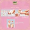 imageWICKED X imPRESS Press On Nails New Improved Adhesive Up To 10 Day Hold Beautifical White Medium Oval Includes 30 Fake Nails 1 Prep Pad 1 Manicure Stick 1 Mini FileLand of OZ