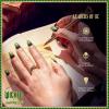 imageWICKED X imPRESS Press On Nails New Improved Adhesive Up To 10 Day Hold Beautifical White Medium Oval Includes 30 Fake Nails 1 Prep Pad 1 Manicure Stick 1 Mini FileLeaders Of Oz