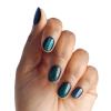 imageWICKED X imPRESS Press On Nails New Improved Adhesive Up To 10 Day Hold The Green Elixir Green Short Oval Includes 30 Fake Nails 1 Prep Pad 1 Manicure Stick 1 Mini FileGlindafied