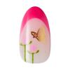 imageWICKED X imPRESS Press On Nails New Improved Adhesive Up To 10 Day Hold Unlikely Friendship Pink Medium Almond Includes 30 Fake Nails 1 Prep Pad 1 Manicure Stick 1 Mini FileUnlikely Friendship
