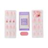 imageWICKED X imPRESS Press On Nails New Improved Adhesive Up To 10 Day Hold Unlikely Friendship Pink Medium Almond Includes 30 Fake Nails 1 Prep Pad 1 Manicure Stick 1 Mini FileTulip Harvest