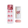 imageimPRESS Color Ombre Press On Nails Beat The Heat Pink Short Oval PureFit Technology Patented Super Hold Adhesive Chip Proof Smudge Proof Mini Nail File Manicure Stick ampamp 30 Fake NailsBeat The Heat