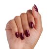 imageimPRESS Color Press On Nails Over You Solid Burgundy Short Oval PureFit Technology Patented Super Hold Adhesive Chip Proof Smudge Proof Mini Nail File Manicure Stick ampamp 30 Fake NailsBurgundy