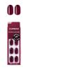 imageimPRESS Color Press On Nails Over You Solid Burgundy Short Oval PureFit Technology Patented Super Hold Adhesive Chip Proof Smudge Proof Mini Nail File Manicure Stick ampamp 30 Fake NailsBurgundy
