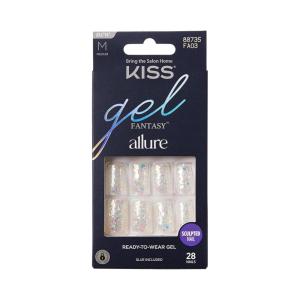 imageKISS Gel Fantasy Allure Press On NailsHow Dazzling