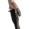 imageKISS 5in1 Curling Iron Interchangeable Tourmaline Ceramic Curling Wand Set with 3 Styling Clips ampamp 2 Wands 2 Heat Settings Heat Resistant Glove 110120V