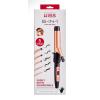 imageKISS 5in1 Curling Iron Interchangeable Tourmaline Ceramic Curling Wand Set with 3 Styling Clips ampamp 2 Wands 2 Heat Settings Heat Resistant Glove 110120V