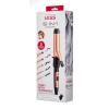 imageKISS 5in1 Curling Iron Interchangeable Tourmaline Ceramic Curling Wand Set with 3 Styling Clips ampamp 2 Wands 2 Heat Settings Heat Resistant Glove 110120V
