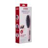 imageKISS Bristle Hair Straightener Heat Brush Digital Temperature Control Up to 410F 90Minute Auto Shutoff CoolTip Ionic Bristles Lightweight Handle 360 Swivel Cord Pink 125 lbs