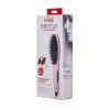 imageKISS Bristle Hair Straightener Heat Brush Digital Temperature Control Up to 410F 90Minute Auto Shutoff CoolTip Ionic Bristles Lightweight Handle 360 Swivel Cord Pink 125 lbs