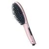 imageKISS Bristle Hair Straightener Heat Brush Digital Temperature Control Up to 410F 90Minute Auto Shutoff CoolTip Ionic Bristles Lightweight Handle 360 Swivel Cord Pink 125 lbs