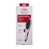 imageKISS Bristle Hair Straightener Heat Brush Digital Temperature Control Up to 410F 90Minute Auto Shutoff CoolTip Ionic Bristles Lightweight Handle 360 Swivel Cord Pink 125 lbs
