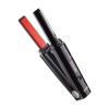 imageKISS Cordless Flat Iron Rouge Portable Hair Straightener  Tourmaline Ceramic Plates 350F  420F 50Minute USB Rechargeable LithiumIon Battery Auto Shutoff Dual Voltage 08 lbs