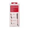 imageKISS Dry and Style Heat Brush Wet to Dry Detangling and Volumizing Hot Comb Tourmaline Ceramic Bristles 2 Temperature Settings Ultra Lightweight Handle 360 Swivel Power Cord