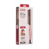 imageKISS Dry and Style Heat Brush Wet to Dry Detangling and Volumizing Hot Comb Tourmaline Ceramic Bristles 2 Temperature Settings Ultra Lightweight Handle 360 Swivel Power Cord